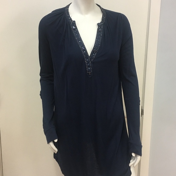 MAGASCHONI DRESS WITH BEAD SIZE SMALL $320 - Picture 1 of 4
